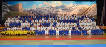 Die Teilnehmer des 20. internationalen Matreier Judosommercamps 2025